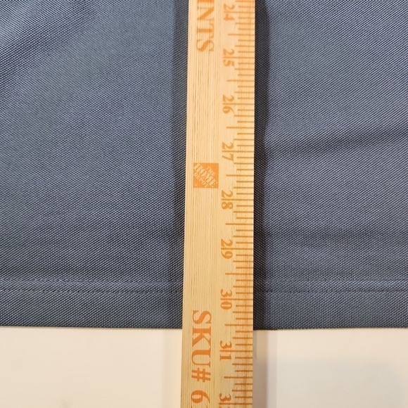 DUNNING Golf Men's M Performance Wicking Polo Short Sleeve Striped - Picture 7 of 8